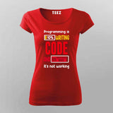 10% Code, 90% Debugging T-Shirt For Women – Funny Programmer