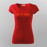 Har Har Mahadev T-Shirt for Women - Celebrate Devotion in Style