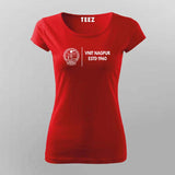 VNIT Logo ESTD T-Shirt For Women - Show Your Pride