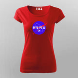 Pew Pew Space T-Shirt for Women - Fun Cosmic Style