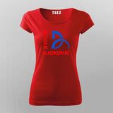 Novak Djokovic  T-Shirt for Women