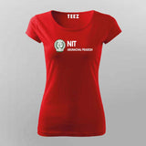 NIT Arunachal Pradesh Women's T-Shirt – Official College Merchandise