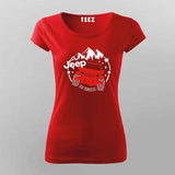 Go Topless Jeep Adventure T-Shirt For Women – Off-Road Freedom