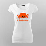 Rustacean Women Tee - Proud Rust Developer Wear by Teez