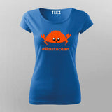 Rustacean Women Tee - Proud Rust Developer Wear by Teez