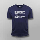 SQL Clause T-Shirt funny database Joke T-shirt For Men