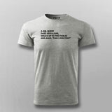 SQL Query Joke Men's Tee - Funny Programmer Wear by Teez