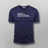 SQL Query Joke Men's Tee - Funny Programmer Wear by Teez