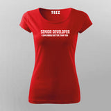 Senior Developer - Women's Tech Tee