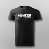 Sons of anarchy Samcro biker T-shirt For Men