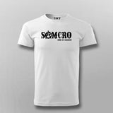 Sons of anarchy Samcro biker T-shirt For Men