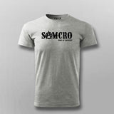 Sons of anarchy Samcro biker T-shirt For Men