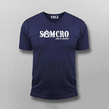 Sons of anarchy Samcro biker T-shirt For Men