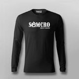 Sons of anarchy Samcro biker T-shirt For Men