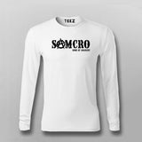 Sons of anarchy Samcro biker T-shirt For Men