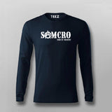 Sons of anarchy Samcro biker T-shirt For Men