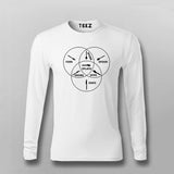 Spoon Knife Fork Spork Spife Knork Splayd Diagram T-shirt For Men