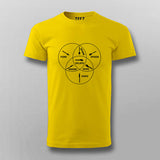 Spoon Knife Fork Spork Spife Knork Splayd Diagram T-shirt For Men