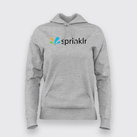 Sprinklr Women's Hoodie - Stylish and Professional Wear by Teez