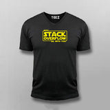 May Stackoverflow be with you funny Programming Stack Overflow T-shirt for Men.