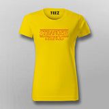 Stranger things T-Shirt For Women