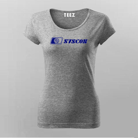 Syscon Women's Tee - Tech-Savvy Professional Wear by Teez