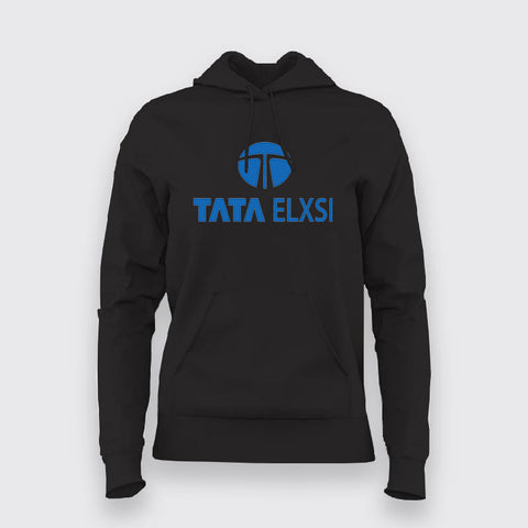 Tata Elxsi Official Merch - Women's Stylish Cotton Hoodie