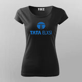 Tata Elxsi Official Merch - Women's Stylish Cotton Tee