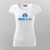 Tata Elxsi Official Merch - Women's Stylish Cotton Tee