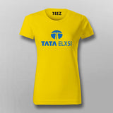 Tata Elxsi Official Merch - Women's Stylish Cotton Tee