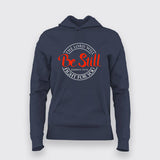 The Lord will fight for you be still hoodie for Women