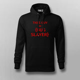 This Guy is a Bug Slayer Hoodie - Developer Humor by Teez