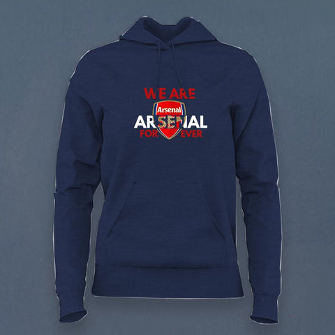 arsenal fan made Hoodie  for Women