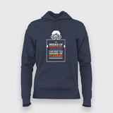 Weeks of Programming Women's Hoodie - Funny Software Engineer by Teez