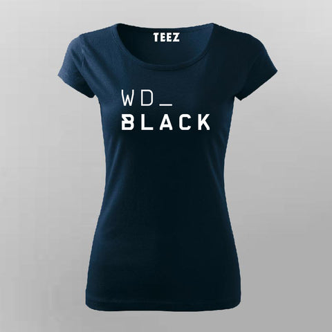 Western Digital Wd black T-Shirt For Women