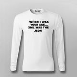 When I Was Your Age Tee - Funny Coding Quote by Teez