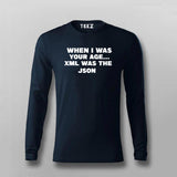 When I Was Your Age Tee - Funny Coding Quote by Teez