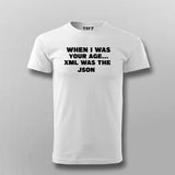 When I Was Your Age Tee - Funny Coding Quote by Teez