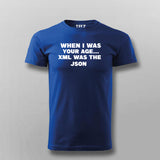 When I Was Your Age Tee - Funny Coding Quote by Teez