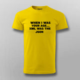 When I Was Your Age Tee - Funny Coding Quote by Teez