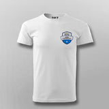 WhiteHalfSleeveTShirtForMen