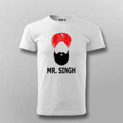 Mr. Singh T-Shirt For Men- Celebrate Punjabi Pride