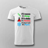 Biology Chemistry Physics T-Shirt For Men - Science Lover Tee