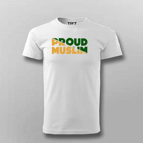 Proud Muslim T-Shirt for Men Premium Cotton Wear