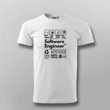 Software Engineer Funny T-Shirt for Men - Funny Coder Tee