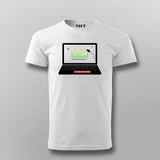 Keep Pushing T-Shirt For Men | Motivational Coding & Developer Tee