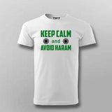 Keep Calm and Avoid Haram T-Shirt for Men - Faithful and Bold