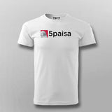 5paisa Logo T-Shirt For Men- Invest in Style