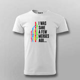 I Was Sane a Few Merges Ago T-Shirt For Men – Funny Developer