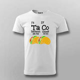 Ta Co Chemistry Pun T-Shirt For Men - Funny Science & Food